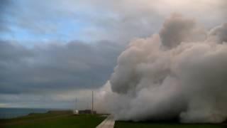 Rocket Lab Test Flight 1: Launch Pad (Medium-angle)