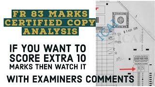 FR 83 Marks Certified Copy Analysis with Examiners Comments of AIR-9 | Score 10+ Marks More in FR