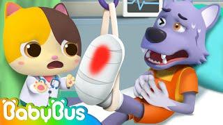 Kitten Doctor to the Rescue | Policeman, Fireman   | Nursery Rhymes | Kids Songs | BabyBus