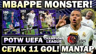 WOW MBAPPE MONSTER CETAK 11 GOL! A. DAVIS 100 + FABIAN 100! BIKIN LAWAN KENA MENTAL! MANTAP BRO!