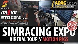 SimRacing Expo 2019 Virtual Tour [2/3] -- Motion Simulators