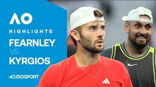 Jacob Fearnley vs Nick Kyrgios | Round One | Australian Open 2025 Highlights 