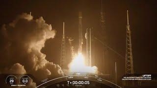 Blastoff! SpaceX Falcon 9 launches 23 Starlink satellites, nails droneship landing