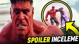 Captain America 4: Brave New World Spoiler İnceleme! Red Hulk Neden Bu Kadar Mükemmeldi?