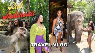 BALI TRAVEL VLOG | I GOT BALI BELLY | A MONKEY ATTACKED | UBUD, CANGGU, ELEPHANT SAFARI  | PART 2