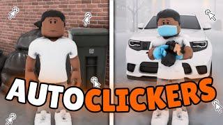 I acted like a NOOB with a AUTOCLICKER in South Bronx The Trenches Roblox!