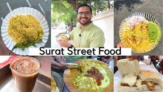 Surat Street Food [Part 1] | Sev Khamani, Locho, 7 egg omelette and more