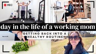 GETTING BACK INTO A HEALTHY ROUTINE! Day in the life of a full-time working Mom | Amanda Fadul