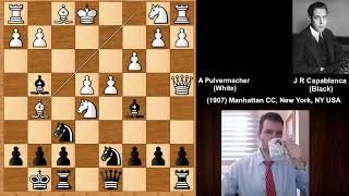 A Pulvermacher vs Jose Raul Capablanca - New York (1907)