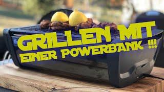 GRILLEN mit einer POWERBANK - ENDERS AURORA im Test --- Klaus grillt