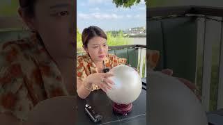 国外“捡漏”竟然还有巨型夜明珠？ #翡翠鉴定 #珠宝鉴定