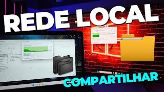 Criando Uma Rede Entre Windows 11 PARA Compartilhar ARQUIVOS RAPIDAMENTE - TUTORIAL COMPLETO