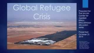 Ethics@Noon: The European Migrant/Refugee Crisis