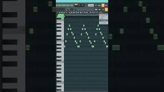 How To Make Easy Trap Melodies In FL Studio #shorts #flstudio20