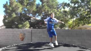 Fourth Trampoline Video Uploaded To Youtube! Me Jumping on a Trampoline in my Dad's Backyard