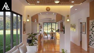 Incredible 2-Bedroom Bungalow-Type Small House Design Idea (8x12 Meters Only)