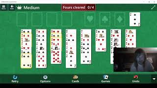 Playing Microsoft Solitaire Collection Part 1327!!!