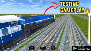 Testing Gameplay of Indian railway train simulator 2022 | Rail Guru Ishant