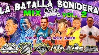 BATALLA SONIDERA MIX VOL. 2  -  EN VIVO SAMURAI - CONGA - FANIA 97 - KISS - LUCKY STAR - MANHATTAN -