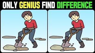 Spot The Difference : Only Genius Find Differences [ Find The Difference #630 ]