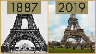 EVOLUTION OF EIFFEL TOWER 1887 - 2019