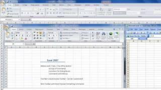 Tips to Help You to Remain Productive When Upgrading to Excel 2007