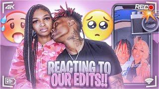 Reacting To Our Edits  @famousnunu