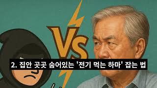 [시니어 정보채널]  큰일 납니다! 여름 전기세 2배 나오는 '이것' 안 하면 지갑 비상!