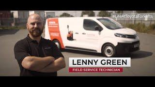 Lenny put his passion into his profession, meet this dedicated service technician from Toyota