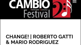 Conga Solo (Roberto Gatti & Mario Rodriguez “quintet” live @ Cambio Festival )