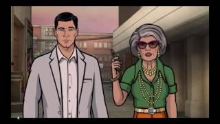 Archer se 7 ep 10 Krieger's Kbots are destroyed