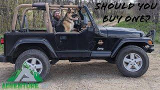 Should You buy a Jeep TJ Wrangler? 97 Wrangler Sahara Pros, Cons, Off Road