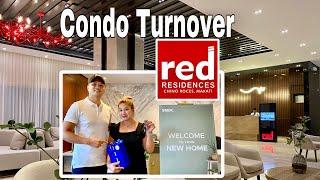 Condo Turnover in Red Residences Makati by SMDC | Tem Will Blanza