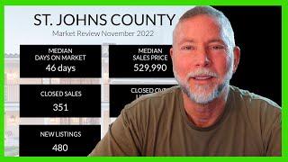 St Johns County Florida Real Estate Market Update