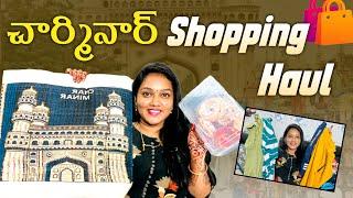 Hyderabad Charminar Street Shopping Haul|Surprise Gifts For Family|Bangles|Travel Diaries Hyd|