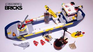 Lego City 60266 Ocean Exploration Ship Speed Build