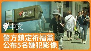 墨爾本華人區祈福黨 警方公布三女兩男影像 | SBS中文