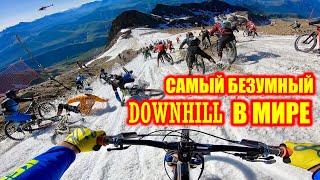 Безумная гонка на горных велосипедах Enduro +100km/h #megavalanche2021#enduro#горныйвелосипед