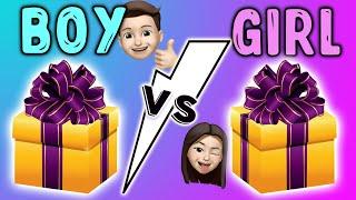 CHOOSE YOUR GIFT  BOYS VS GIRLS | Выбирашки  Парни vs Девочки