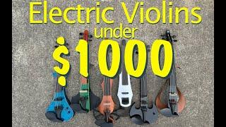 Electric Violins Under $1000 (2024 Edition)