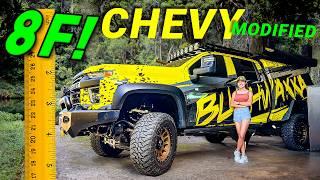 Big Rigs Towing DEEP into Amamoor Rainforest | CHEVY Tackles HARD Tracks