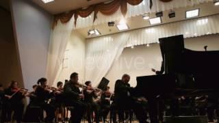 Karelian Philarmonical Orchestra Performs Berg's Piano Concerto