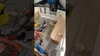 Building motorboat cockpit seats in fiberglass, 3D modeling #boatmaster