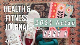 Health & Fitness Bullet Journal Setup Part 1- Monthly & Yearly Goal Setting & Habit Trackers!