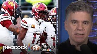 Have Washington Commanders significantly closed gap vs the Eagles? | Pro Football Talk | NFL on NBC