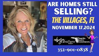 Housing Market Climate in The Villages, Florida November 2024 | Robyn Cavallaro