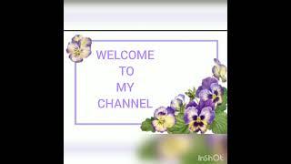 Welcome To My Channel|My Channel Intro|Simran's Creative Home