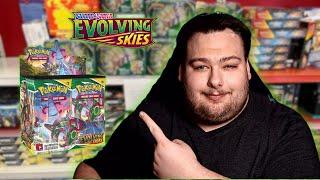 Unboxing $1800 Evolving Skies Booster Box! 10K Subscriber Special