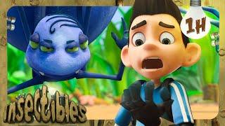 Chased By The Spider | Insectibles  | Action Cartoons For Kids