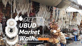 Bali - Ubud Art Market Walk